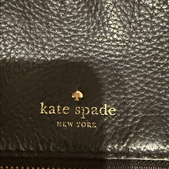 Kate Spade Black Pebbled Leather Crossbody Bag - Picture 4 of 6
